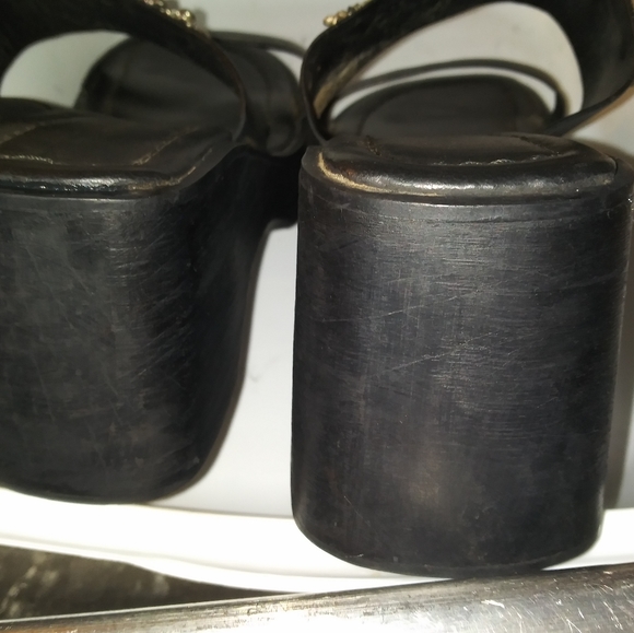 Vintage platform sandals - Picture 4 of 8